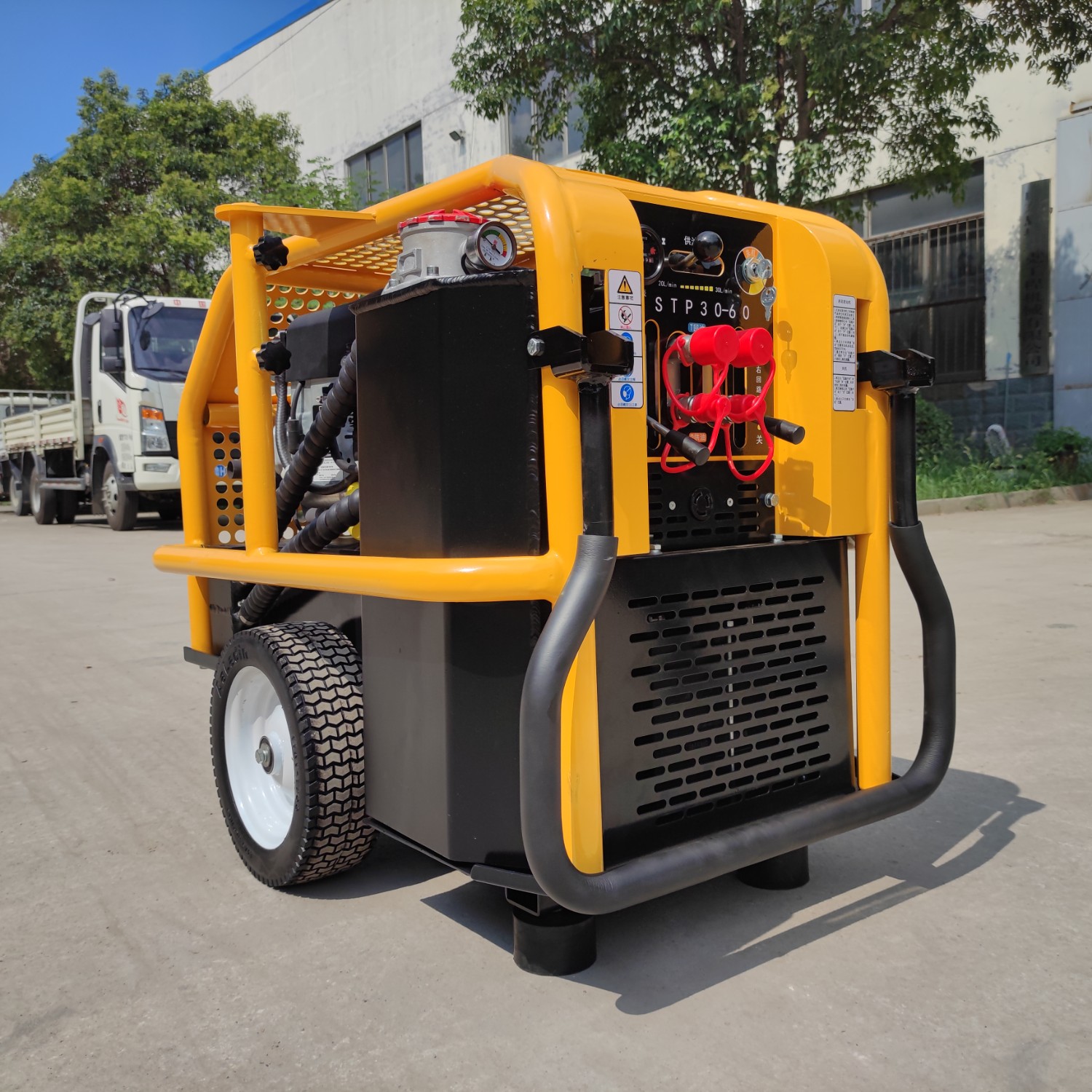 雙回路液壓動(dòng)力站操作前的檢查、準(zhǔn)備工作